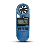 Anemometer Hand Held Meteorological Weather Meter Anemometer Measures Wind Speed Blue