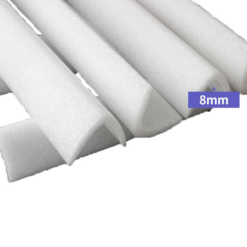 30 Pieces 1m 4cm*4cm*8mm EPE Pearl Cotton Corner Protection Corner Protection Edge Protection Cotton Corner Protection, Plastic Corner Protection