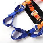 Full Body Five Adjustment Node Type Three Hanging Point Double Buffer Rope Safety Belt Suit For Outdoor Work At Height To Prevent Falling