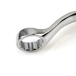 Offset Box End Wrench Chrome Vanadium Steel Full Polish Double Ring Wrench 17x19mm