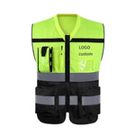 III-Type Reflective Clothing Construction Site Safety Vest Environmental Sanitation Clothing Riding Reflective Clothing Coat