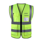 Reflective Vest Yellow Reflective Protection Vest Reflective Suit for Night Working Riding Running