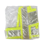 10 Pieces V-type Warp Knitted Vest reflective Vest Yellow Uniform