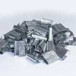 Plastic Steel Packing Buckle Blue Galvanized Manual Packing Buckle 16 mm 1 Kg