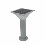 Solar Lawn Lamp Light Control Intelligent Induction Led 7w White Light Square Height 34cm