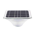 Solar Lawn Lamp Light Control Intelligent Induction Led 7w White Light Square Height 34cm