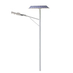 50W Light-Controlled Intelligent Sensor Street Lamp Outdoor LED Solar Street Light with 4m Lamp Pole IP65