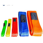 Flat Lifting Sling Flexible Sling Double Buckle Lifting Sling Color Traveling Crane Sling Rope 3t 6m