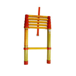 5m Glass Fiber Reinforced Plastic Telescopic Fishing Rod Ladder Bamboo Ladder Elevator Reinforced