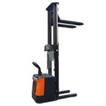 2t 2.9m Electric Forklift Station Driving All Electric Stacker Hydraulic Pallet Loader Storage Stacker