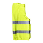 Velcro Fluorescent Reflective Vest Parallel Fluorescent Strip L Yellow Light and Convenient