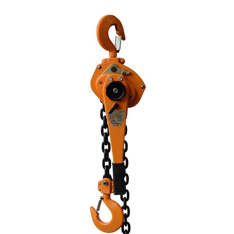 1T * 1.5m Chain Block Hoist Manual Engine Lever Block Chain Hoist Pulley Tackle Hoist