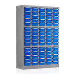 75 Drawer Without Door Cabinet Blue Drawer Parts Cabinet Floor Type Storage Screw Material Tool Component Cabinet Storage Cabinet Sample Cabinet