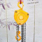 CB025 Type 2.5t 5m Chain Hoist Single Double Chain Triangle Hoist Manual Chain Reversing Small Sling