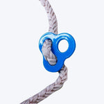 2M Double Hook Safety Rope Fall Protection Safety Belt Rope with Alloy Steel Hook for Construction Maintenace Working