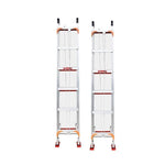 8m Aluminum Alloy Telescopic Ladder, Aluminum Ladder, Rising And Shrinking Stair