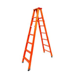 2.1m Folding Ladder Carbon Steel Double Side Ladder Thickening Commercial Indoor Engineering Miter Ladder 2.1m Carbon Steel