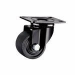 3 Inch Movable Black Nylon PA Caster 4pcs Pack Light Wheel Universal Wheel Load 400kg - 4pcs