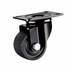 3 Inch Movable Black Nylon PA Caster 4pcs Pack Light Wheel Universal Wheel Load 400kg - 4pcs