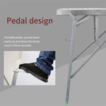 1.6m High 1.8m Long 40cm Wide Folding Multifunctional Portable Horse Stool Thickened Horse Ladder Square Tube