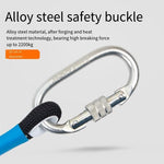 Safety Belt Electrician Construction Scaffolder Site Connecting Rope Safety Rope Safety Rope Limit Rope Single Small Hook 5m + Buffer Bag