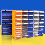 325 * 200 * 125 mm Modular Plastic Parts Cabinet Drawer Type Component Box Material Box Drawer Type Storage Box Parts Box