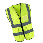 Reflective Vest, Multi Pocket Vest, Night Running, Cycling, Body Protective Clothing, Logo Optional, Order Products