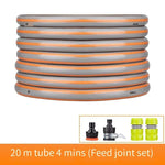 4 Points 20m Water Pipe Hose Household Garden Water Pipe Explosion-proof Antifreeze Car Washing And Watering 4 Points