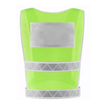 Reflective Vest Vest Safety Clothes Traffic Car Night Riding (Fluorescent Yellow Breathable)