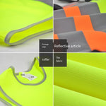 Children's Reflective Vest Safety Vest Primary School Students Reflective Clothing Traffic Safety Vest Color Matching - L Size