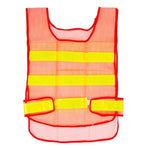 Red Reflective Vest Traffic Safety Protection Vest (Color Random) 20 Pieces