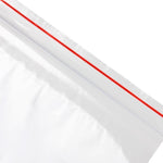 6*200 Pieces Self Sealing PE Transparent Bag Plastic Packaging Bag Thickened