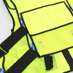 Multifunctional Duty Oxford Cloth Vest Reflective Vest Without Printed Fluorescent Yellow