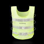 Fluorescent Yellow Mesh Reflective Vest Traffic Safety Warning Vest Environmental Sanitation Construction Duty Cycling Safety Clothing