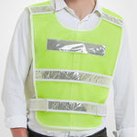 Fluorescent Yellow Green Reflective Vest Reflective Vest Traffic Cycling Vest Car Safety Warning Vest Environmental Sanitation Construction Duty Safety Clothing