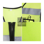 Reflective Vest, Reflective Clothing, Reflective Clothing, Riding Traffic Construction, Sanitation Vest