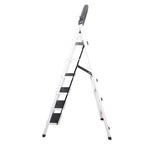 Folding Ladder Industrial Herringbone Ladder Multifunctional Portable Engineering Construction Staircase Small Ladder Climbing Ladder Combined Ladder Climbing Ladder Step Carbon Steel Ladder 6 Steps