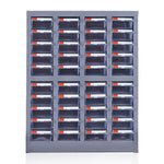 Transparent 40 Drawer Without Door Parts Cabinet Drawer Floor Type Storage Screw Material Tool Component Cabinet Storage Cabinet Sample Cabinet