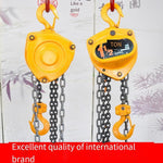 Japan Imported Cb015 Chain Hoist Lifting Tool Chain Block 1.5t 8m