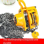 Japan Imported Cb015 Chain Hoist Lifting Tool Chain Block 1.5t 8m