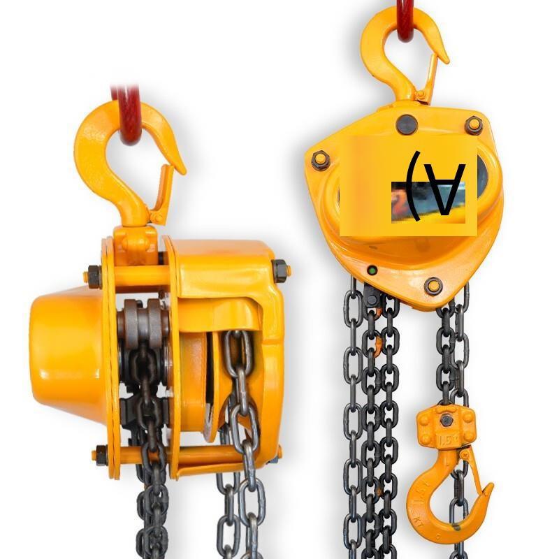 Japan Imported CB015 Rolling Handing Chain Hoist Lifting Tool Chain Block 1.5t 4m