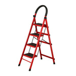 1.45m Ladder Folding Ladder Thickening Indoor Herringbone Ladder Mobile Stair Telescopic Ladder Multifunctional Ladder Four Steps