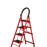 1.45m Ladder Folding Ladder Thickening Indoor Herringbone Ladder Mobile Stair Telescopic Ladder Multifunctional Ladder Four Steps