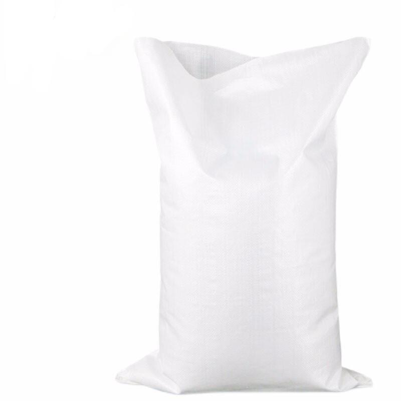 White 50*90cm 50 Pieces Woven Bag Express Package Logistics Package Plastic Snake Skin Bag Cement Sand Construction Garbage Bag