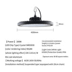 Led Industrial And Mining Lamp Factory Building, Warehouse, Gymnasium, High Ceiling Lamp 200w