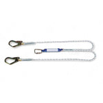 Double Hook Safety Rope For Buffer In High Altitude Operation Solid Safety Ropes