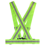 Reflective Strap Elastic Easy To Carry Eye-catching Fluorescent Yellow