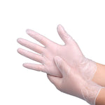 100 Pieces/Box Protective Gloves Disposable PVC Gloves Disposable General Gloves 232mm