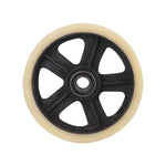 Industrial Caster 10 Inch Heavy Iron Core Nylon Wheel Single Wheel Trolley Flat Car Thickened Nylon Wheel 10 Inch