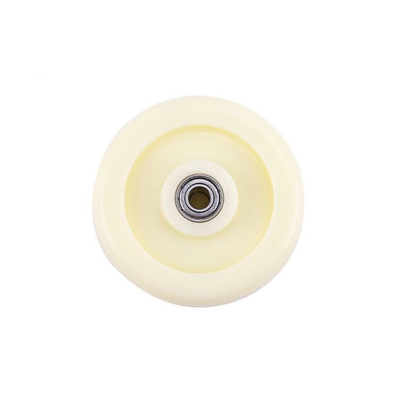 Nylon Wheel Caster Cart Wheel Nylon Wheel Hand Push Wheel Thickened Wheel 3 Inch Light Single Wheel